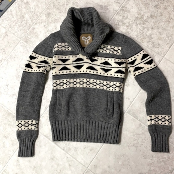TNA Sweaters - Aritzia, tna wool Aztec cowl neck sweater